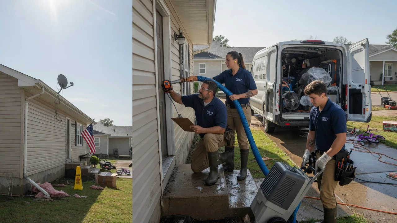 Ceiling Water Damage Restoration in Richeyville, PA near me